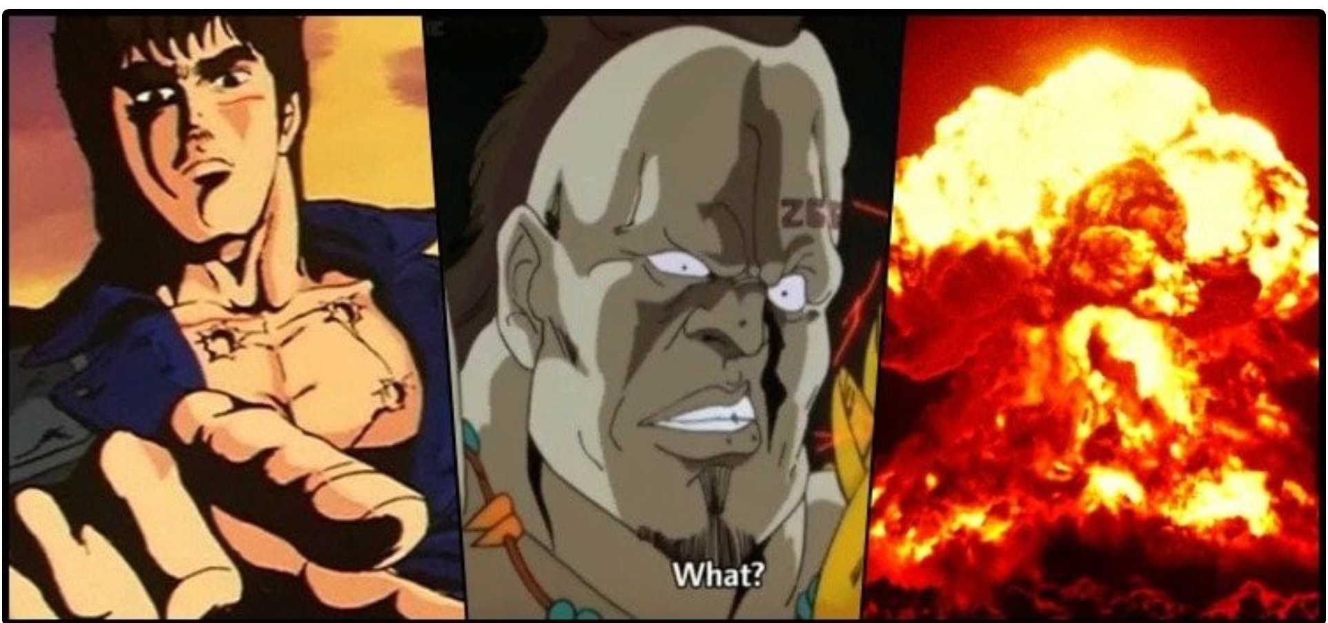 What does omae wa mou shindeiru mean? | the word counter