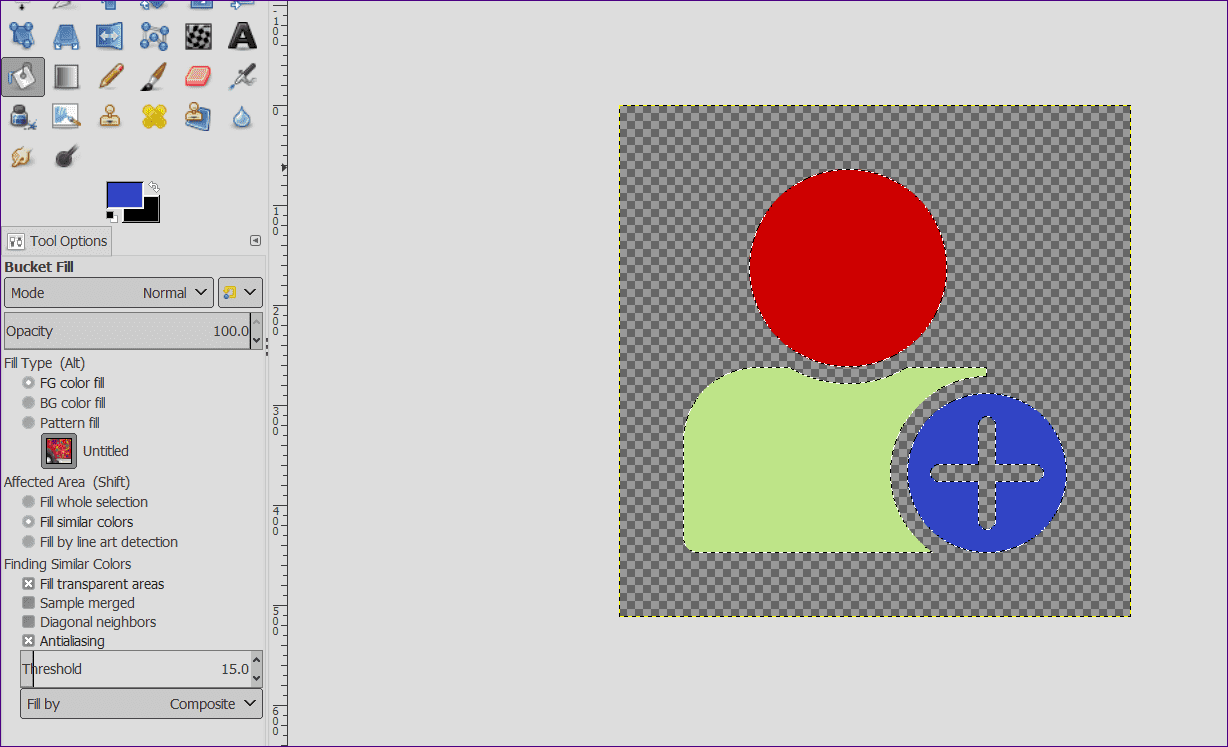 Выполнение основных задач в графическом редакторе gimp