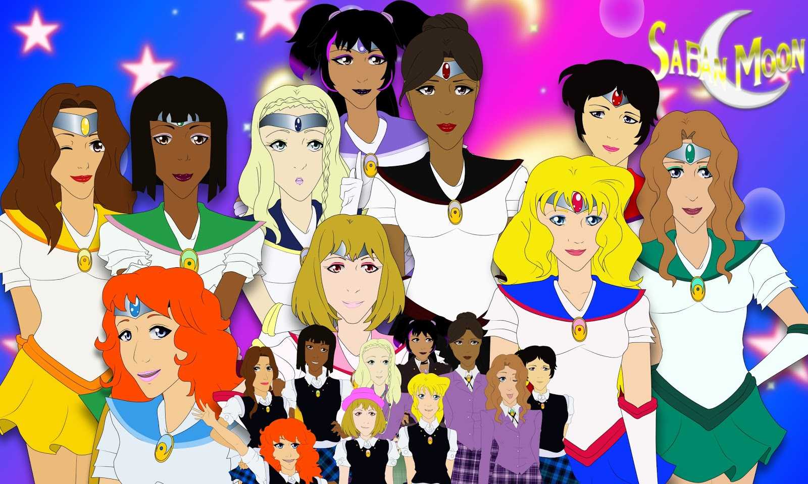 Sailor moon (found toon makers' live-action/animated pitch pilot of superheroine anime based on manga; 1994)