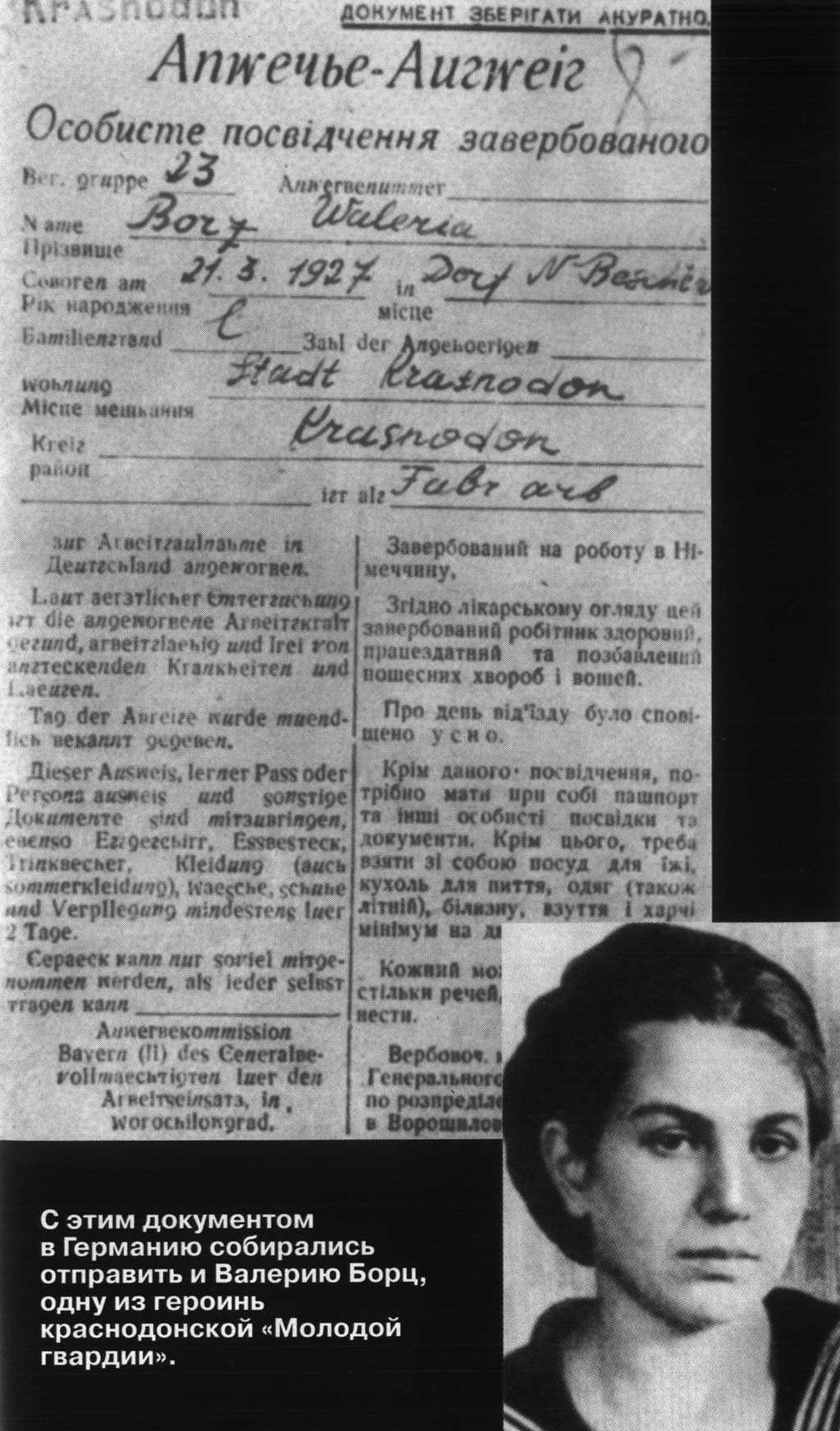 Что на самом деле стало с предателями «молодой гвардии»