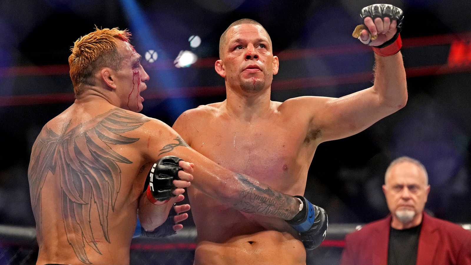 Сколько поражений у нейта диаза. нейт диас (nate diaz) - биография, информация, личная жизнь
